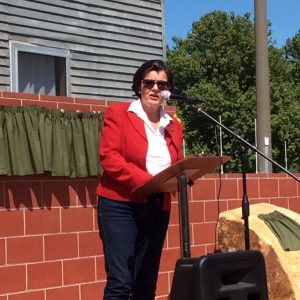 Cathy McGowan - opening The Gathering Place 18 Oct 2015