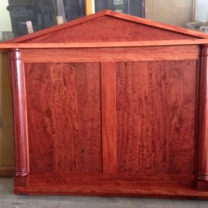Completed Greta Hansonville Honour Board varnished September 2015