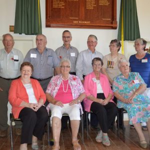 First Generation sons & daughter of the Greta Hansonville ANZACS The Gathering Place 18 Oct 2015
