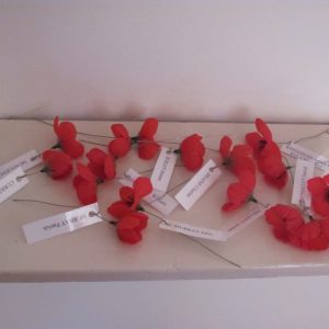 named poppies The Gathering Place 18 Oct 2015