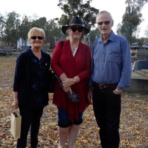 Delaney Family ANZAC Service Greta Cemetery 23 April 2019