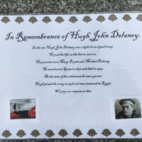 Delaney Hugh ANZAC Service Greta Cemetery 23 April 2019 Delaney Hugh ANZAC Service Greta Cemetery 23 April 2019
