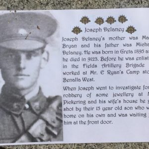 Delaney Joseph ANZAC Service Greta Cemetery 23 April 2019 (3)