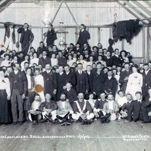 Greta Contingent Ball Hansonville Hall 3 Sept 1909