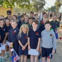 Greta Valley Greta Valley PS at ANZAC Service Greta Cemetery 23 April 2019-with Noeleen Lloyd Greta Valley Greta Valley PS at ANZAC Service Greta Cemetery 23 April 2019-with Noeleen Lloyd