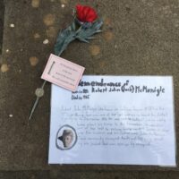 McMonigle Robert John ANZAC Service Greta Cemetery 23 April 2019 (3) McMonigle Robert John ANZAC Service Greta Cemetery 23 April 2019 (3)