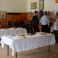 Morning tea at Greta Hansonville Hall after ANZAC Service Greta Cemetery 23 April 2019 Morning tea at Greta Hansonville Hall after ANZAC Service Greta Cemetery 23 April 2019