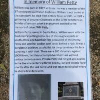 Petty William ANZAC Service Greta Cemetery 23 April 2019 (2) Petty William ANZAC Service Greta Cemetery 23 April 2019 (2)