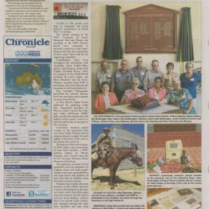 The Gathering Place Opening Wangaratta Chronicle 21 OCt 2015 (2)