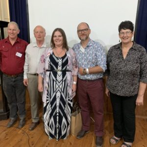 Adrian Younger, Ralph Stavely, Alice Richardson, Dean Mayes & Noeleen Lloyd, Ned and the Law Greta 22 February 2020