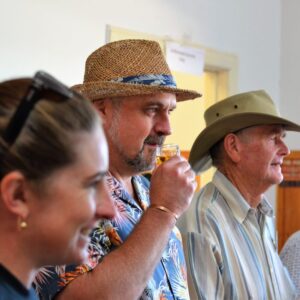 Kelly Smith, Brad Webb, Trevor Dinning, Lola Rowe, Ned and the Law Greta 22 February 2020